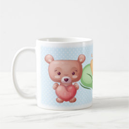 Bear Heart Collection - Blau Kaffeetasse