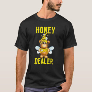 Bear Honey Beekeeper Bees Bumblebee Fun T-Shirt