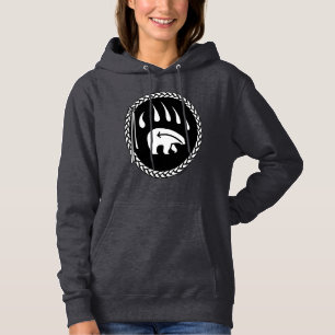 Bear Hoodie Jacket Women's Tribal Bären Claw Hoodi