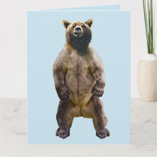 BEAR HUG GRIZZLY JEDERZEIT LIEBE CARDS KARTE