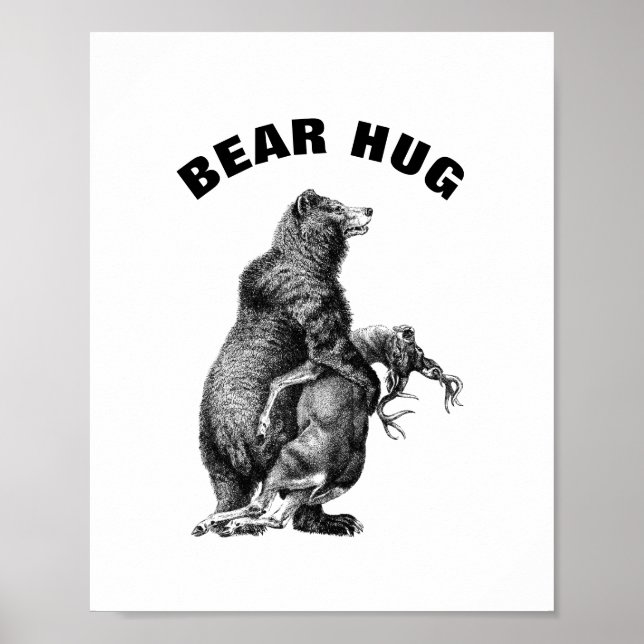 Bear Hug Poster (Vorne)