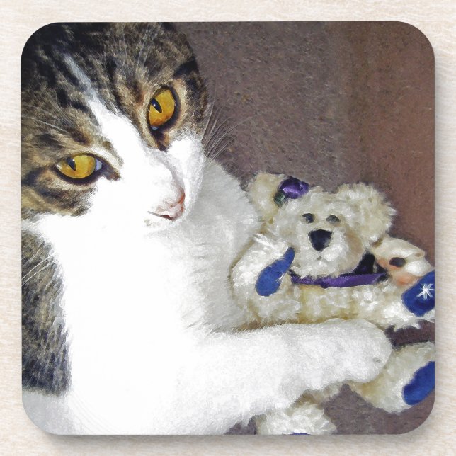 Bear Hug Untersetzer (Vorderseite)