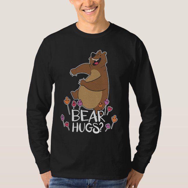 Bear Hugs Bear Lover Wildlife Animal Bear 1 T-Shirt (Vorderseite)