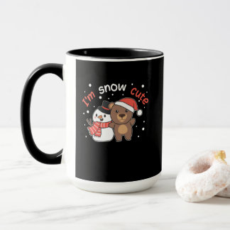 Bear I'm Snow Cute Snowman Snow Pun Tasse