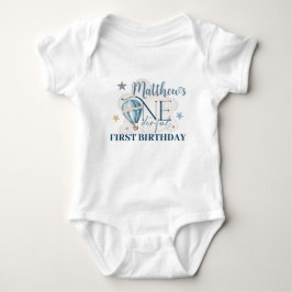 Bear in einem Balloon Baby Jersey Bodysuit Strampler
