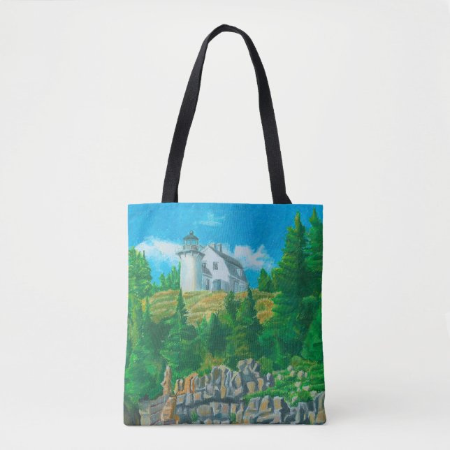Bear Island Light Painting Tasche (Vorderseite)