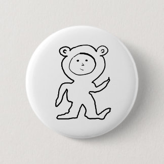 Bear Jammies Kid Button