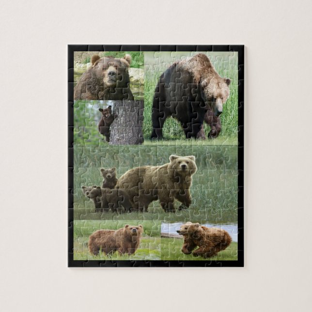 Bear Jigsaw Puzzle (Vertikal)