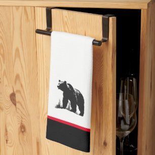 Bear Kitchen Handtuch