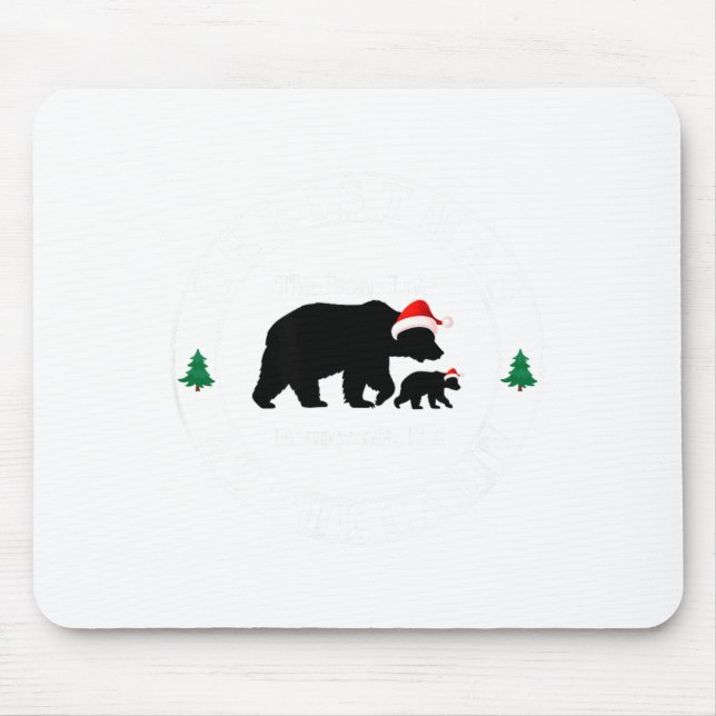 Bear Lair New Hampshire Christmas  Mousepad (Vorne)