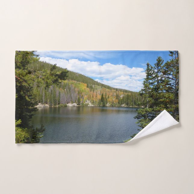 Bear Lake au parc national Rocky Mountain (Serviette à main)