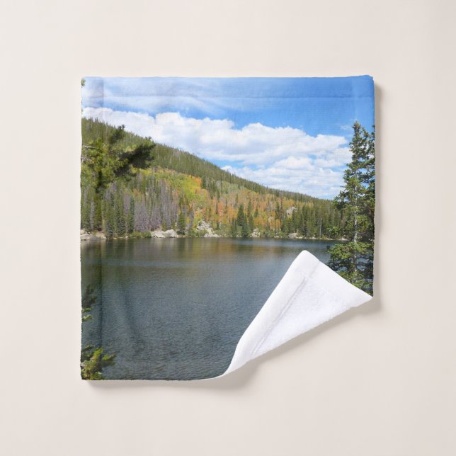 Bear Lake au parc national Rocky Mountain (Gant de toilette)