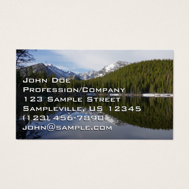 Bear Lake Reflection II (Vorderseite)