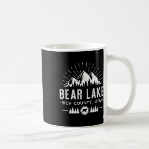 Bear Lake Utah - Bergskifahren Wandern Angeln  Kaffeetasse