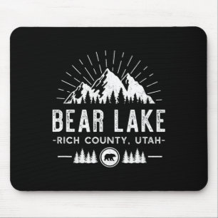 Bear Lake Utah - Bergskifahren Wandern Angeln  Mousepad