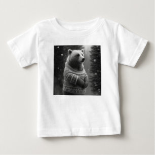 Bear mit einem gemütlichen Pullover