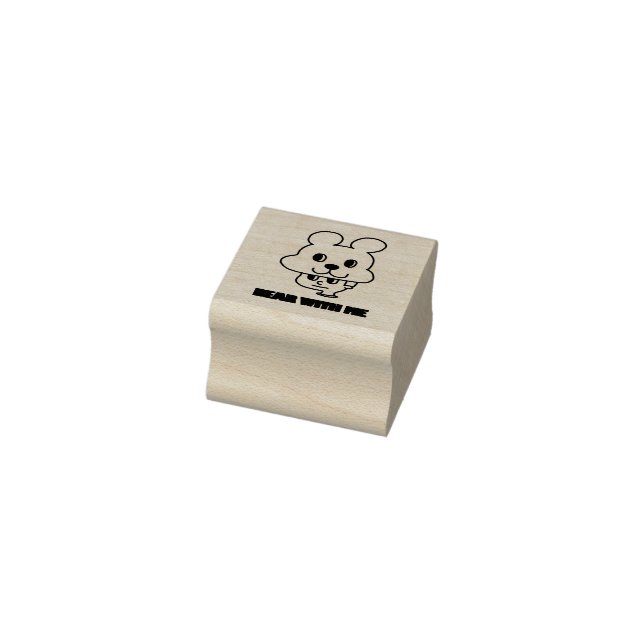 Bear mit Me Rubber Briefmarke Gummistempel (Stempel)
