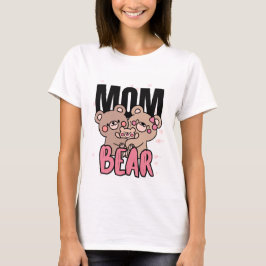 bear-mom Shirt Cute Graphic Design