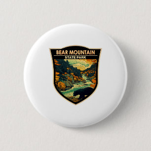 Bear Mountain State Park New York Reise Vintage Button