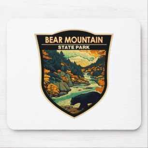 Bear Mountain State Park New York Reise Vintage  Mousepad