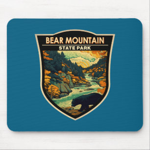 Bear Mountain State Park New York Reise Vintage Mousepad