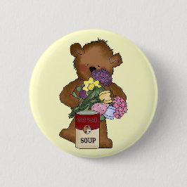 Bear Nurse Button