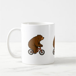 Bear on a Bike – Wild Ride Vibes Kaffeetasse