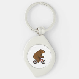 Bear on a Bike – Wild Ride Vibes Schlüsselanhänger