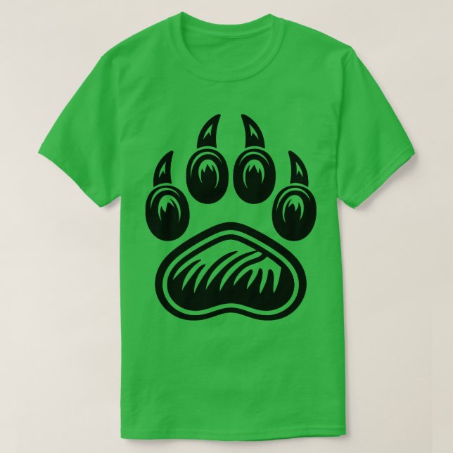 Bear Pawprint T-Shirt (Design vorne)