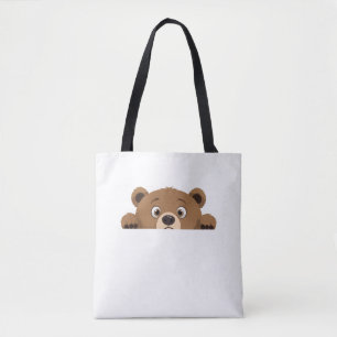 Bear Peking Niedlich Adorable Funny Animal Cartoon Tasche