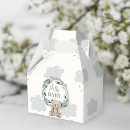 Bear Personalised Children’s Party Box Gift Bag Geschenkschachtel