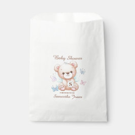 Bear Personalisiert Baby Dusche Geschenktütchen