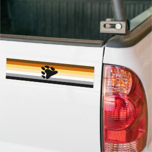 Bear Pride Autoaufkleber