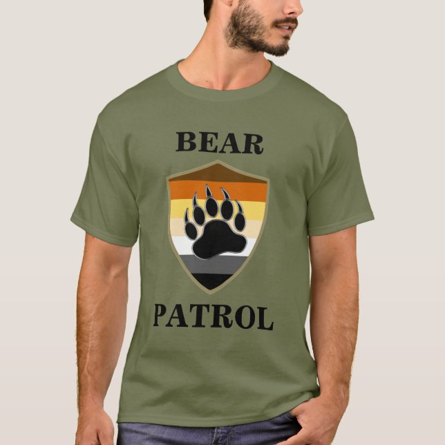 Bear Pride Bear Patrol T-Shirt (Vorderseite)