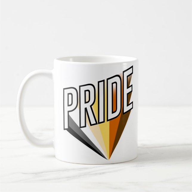 Bear Pride Burst Kaffeetasse (Links)