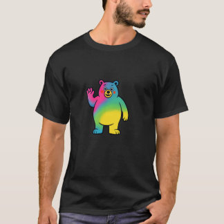 Bear, PRIDE, Gay Pride, Bear Pride Flag, Gay, Rain T-Shirt