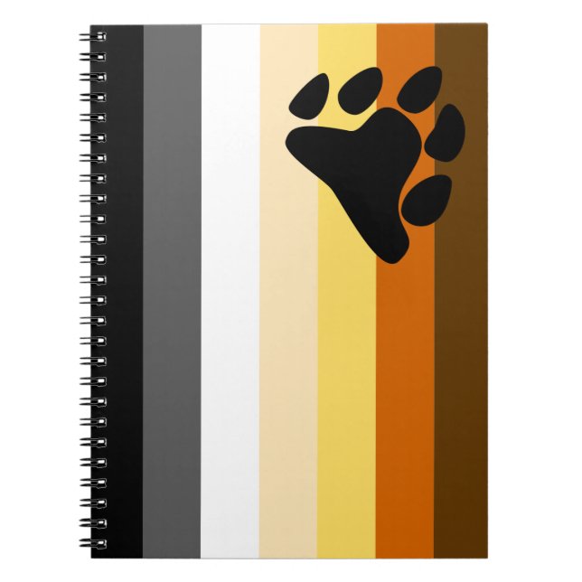 Bear Pride Notizblock (Vorderseite)