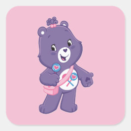Bear Quadratischer Aufkleber
