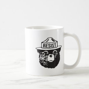Bear Resist Protect National Park Anti Trump 8647 Kaffeetasse