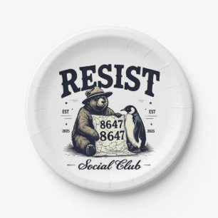 Bear Resist Protect National Park Anti Trump 8647 Pappteller