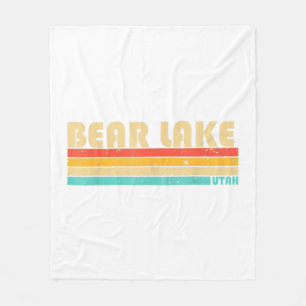 BEAR SEE UTAH Fishing Camping Sommer Fleecedecke