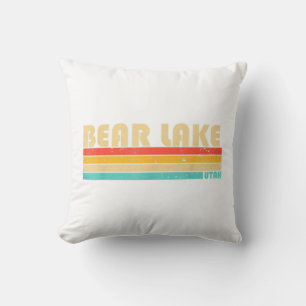 BEAR SEE UTAH Fishing Camping Sommer Kissen