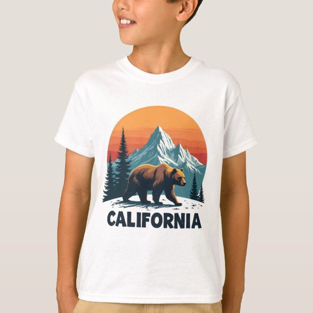 Bear Sunset T-Shirt (Vorderseite)