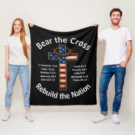Bear the Cross - Rebuild the Nation Fleecedecke