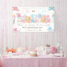 Bear Theme Gender Reveal Party Willkommen
