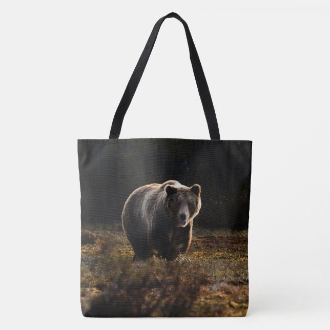 Bear Tote Bag Tasche (Vorderseite)