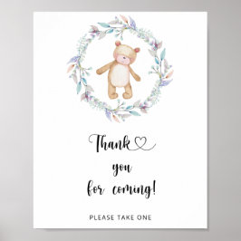 Bear \ Vielen Dank für Ihr Kommen Poster
