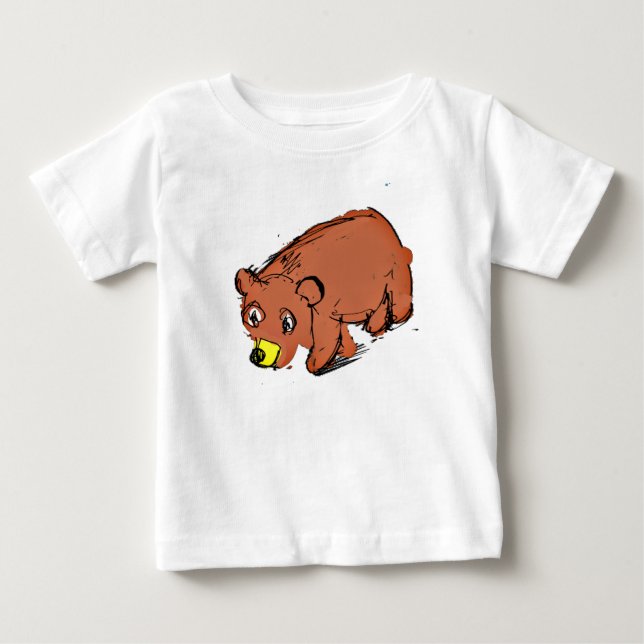 Bear Walking Baby T-shirt (Vorderseite)