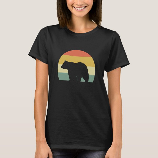 Bear Walking Zoologist T-Shirt (Vorderseite)