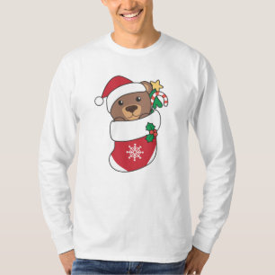 Bear Weihnachtsschnee Wintertiere Bären T-Shirt